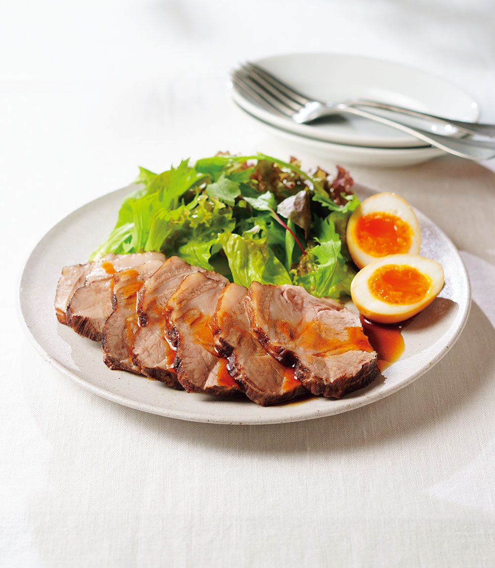 作り置きに！  しっとり紅茶豚