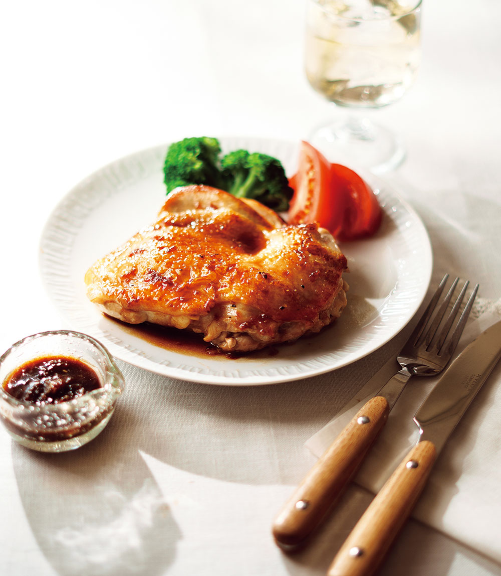 チキンステーキ洋風しょうゆソース