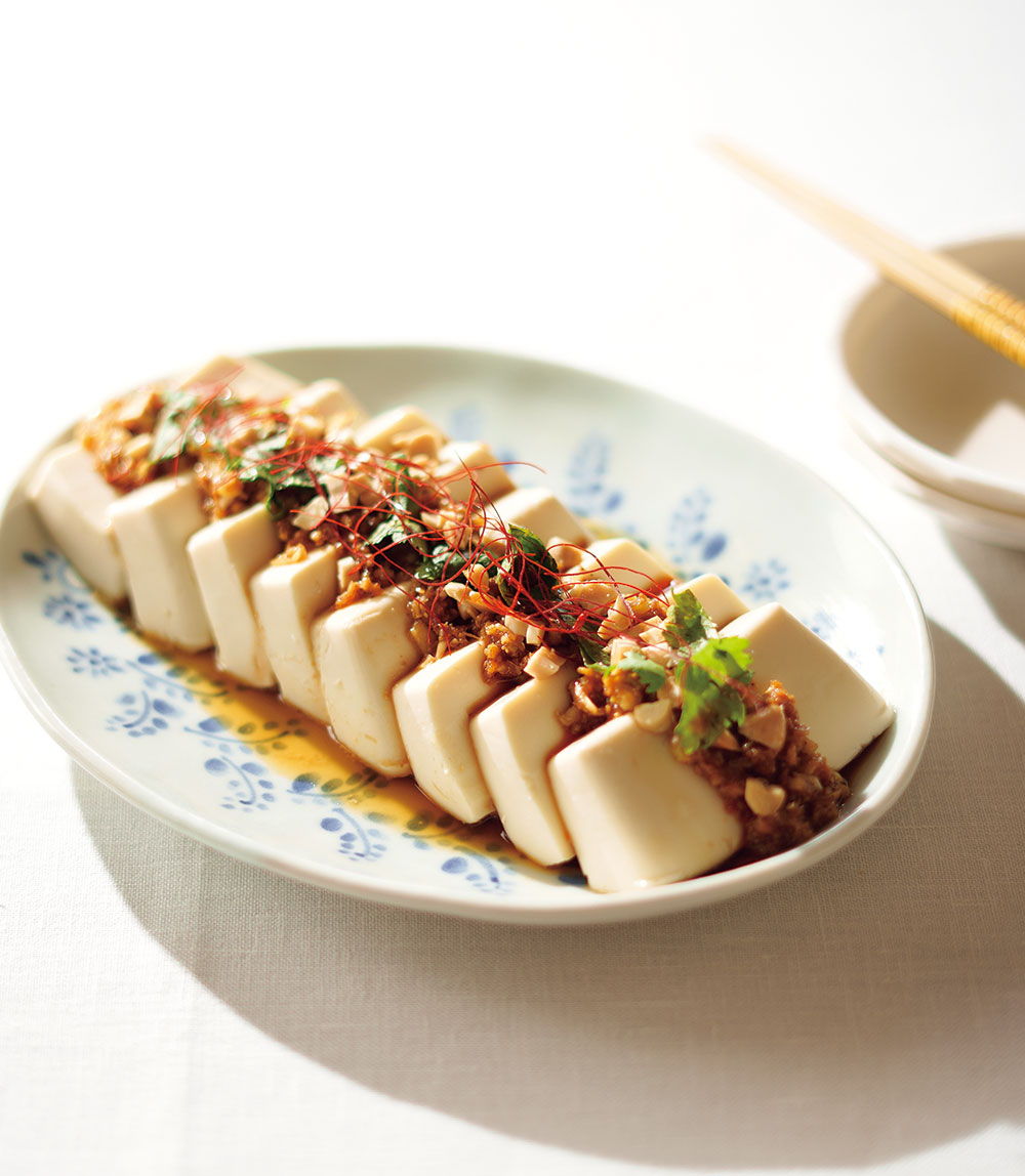 やみつきになるピリ辛エスニック冷奴