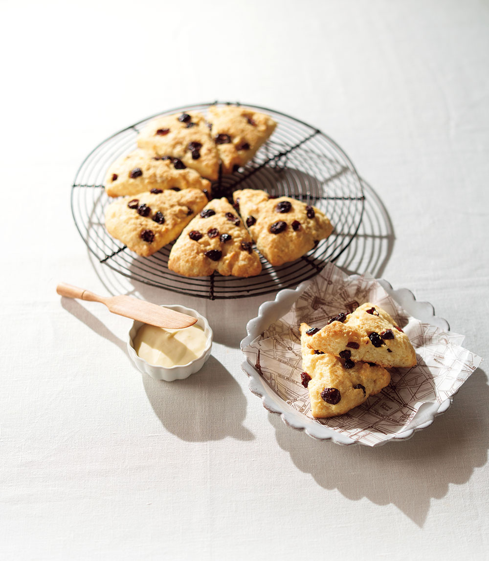 クランベリーメープルスコーン