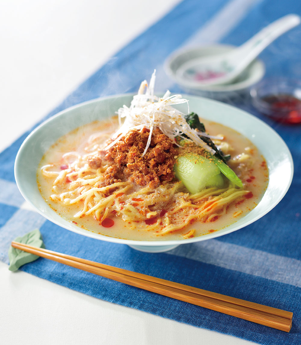 ごまが香る豆乳ごま担々麺