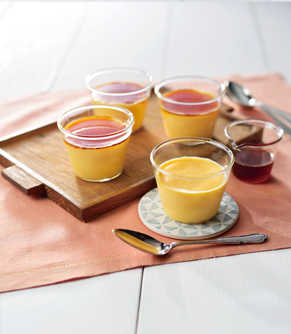 電子レンジで簡単！ おうちプリン