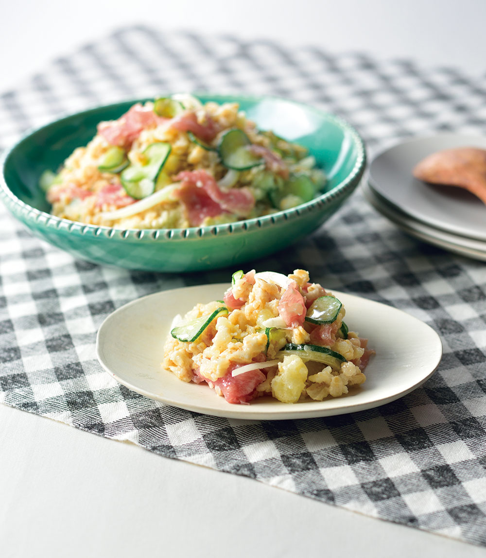 オートミールポテトサラダ