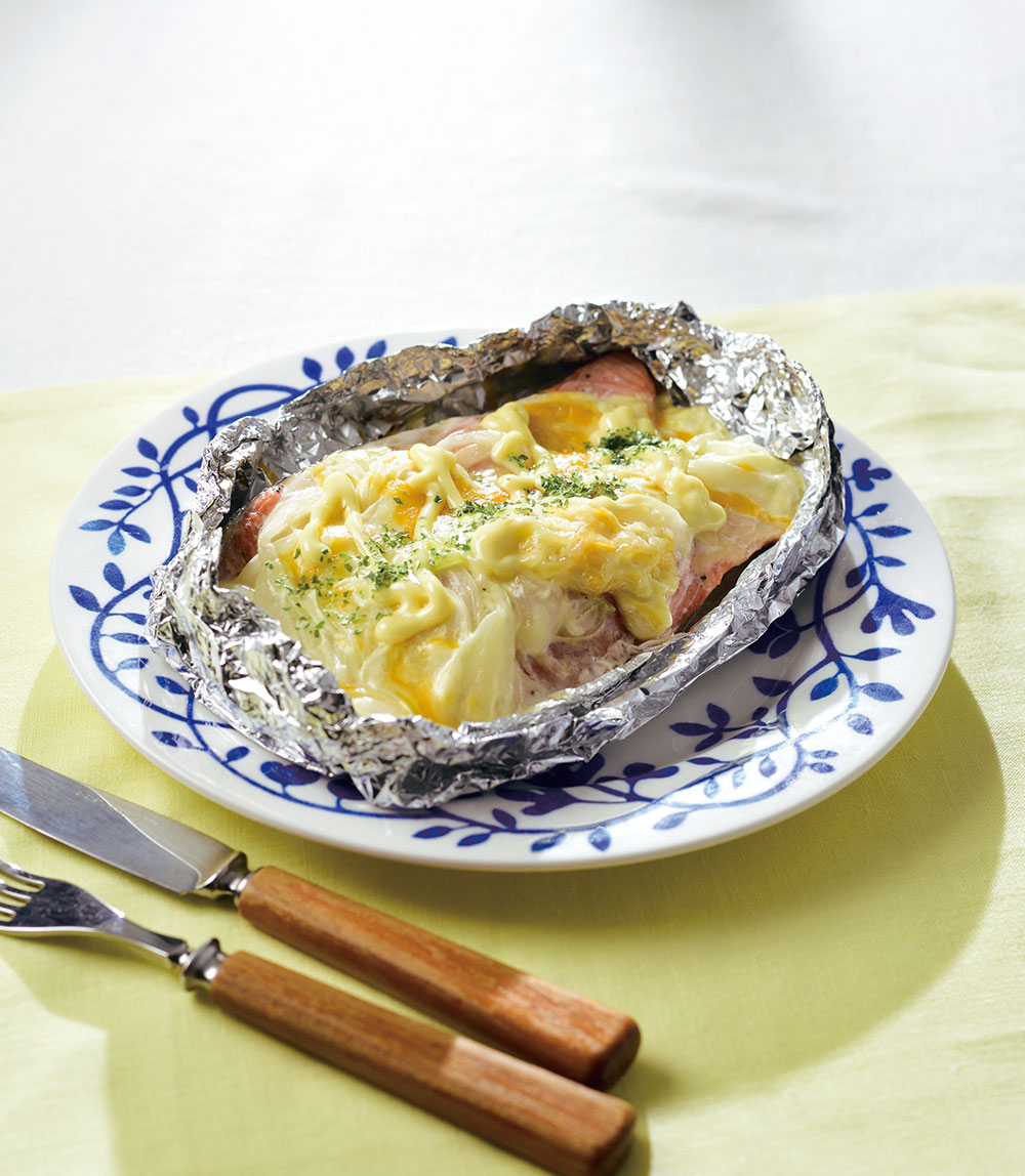 鮭のコクうまマヨネーズ焼き