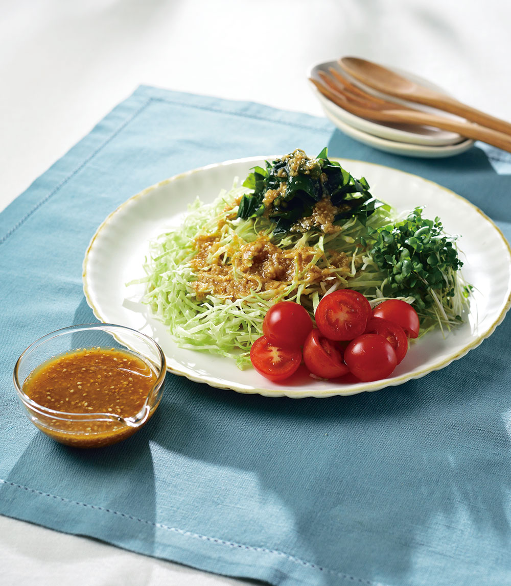 甘酒ドレッシングサラダ