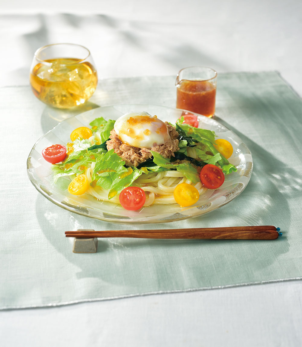 サラダうどん