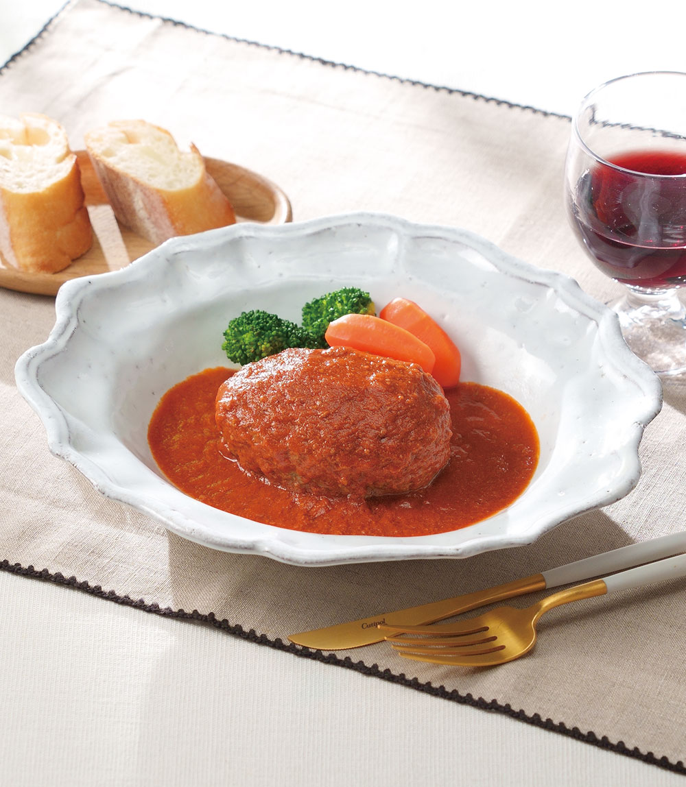 オマール海老香る！  煮込みハンバーグ