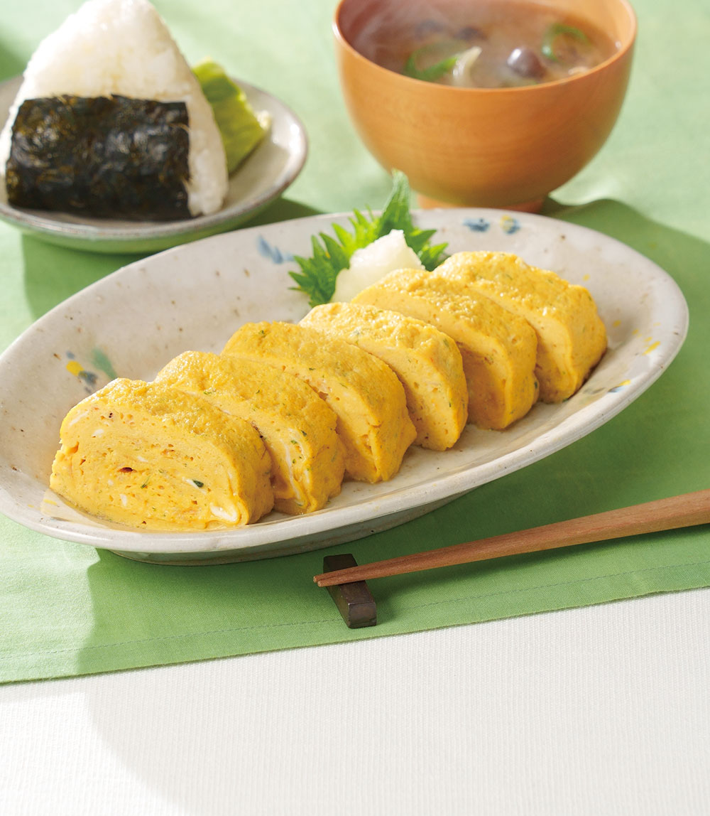 豆乳入りたまご焼き