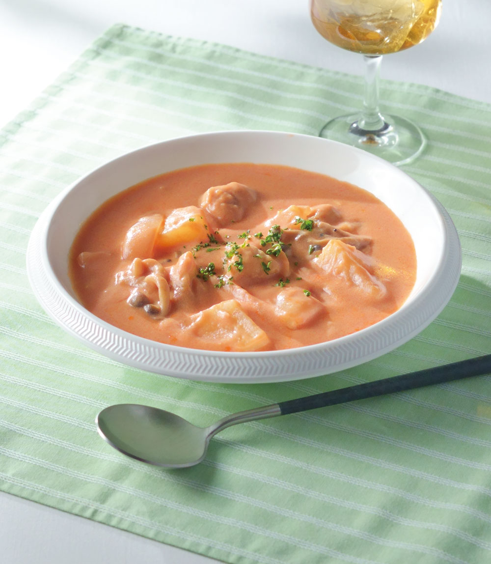 鶏肉のロゼシチュー