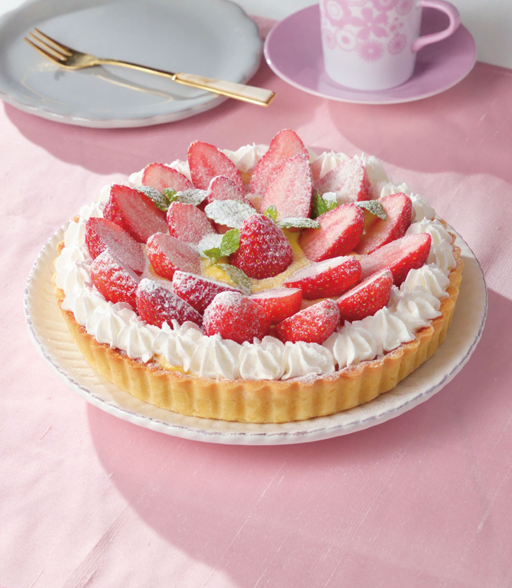 米粉のいちごタルト