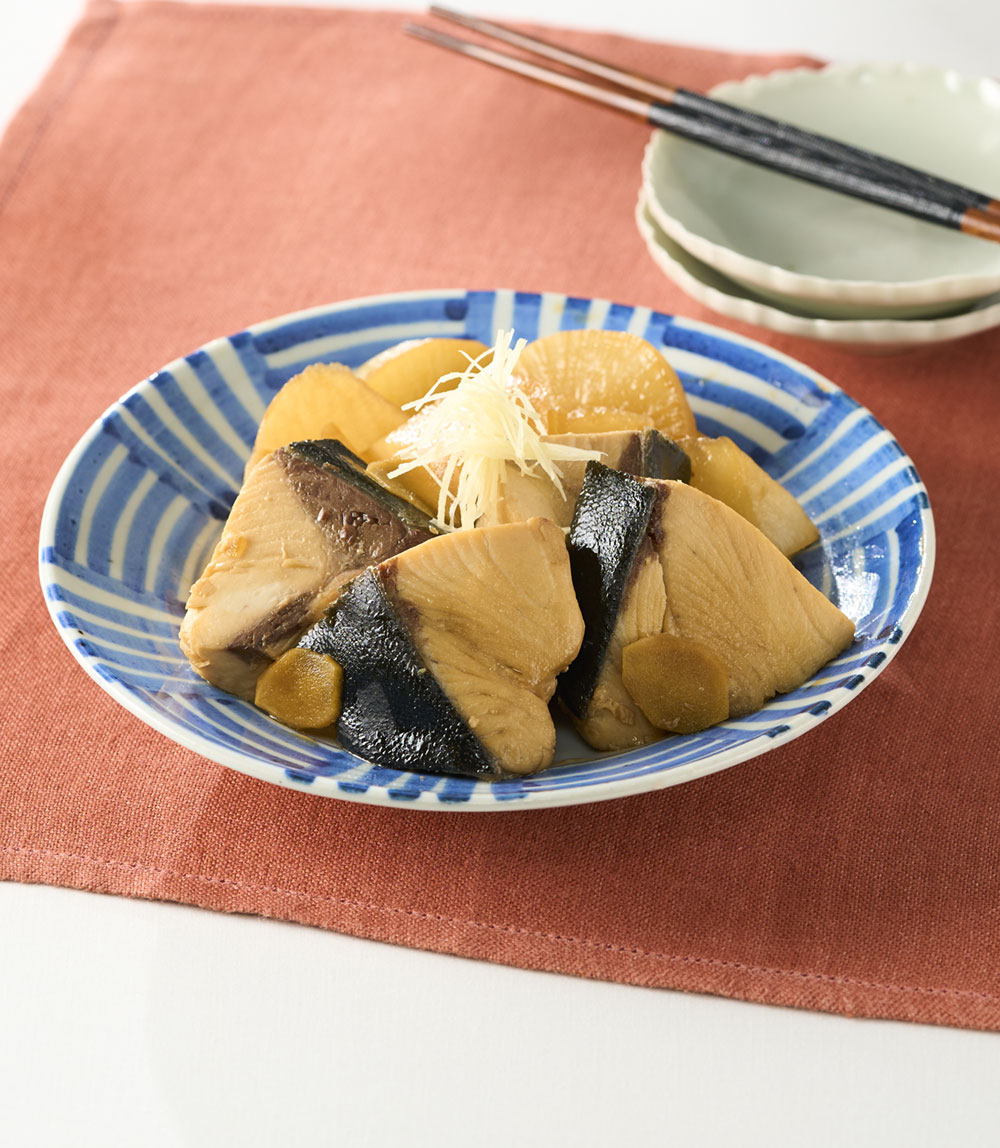 フライパンひとつで時短ぶり大根