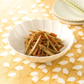 レンジできんぴらごぼう