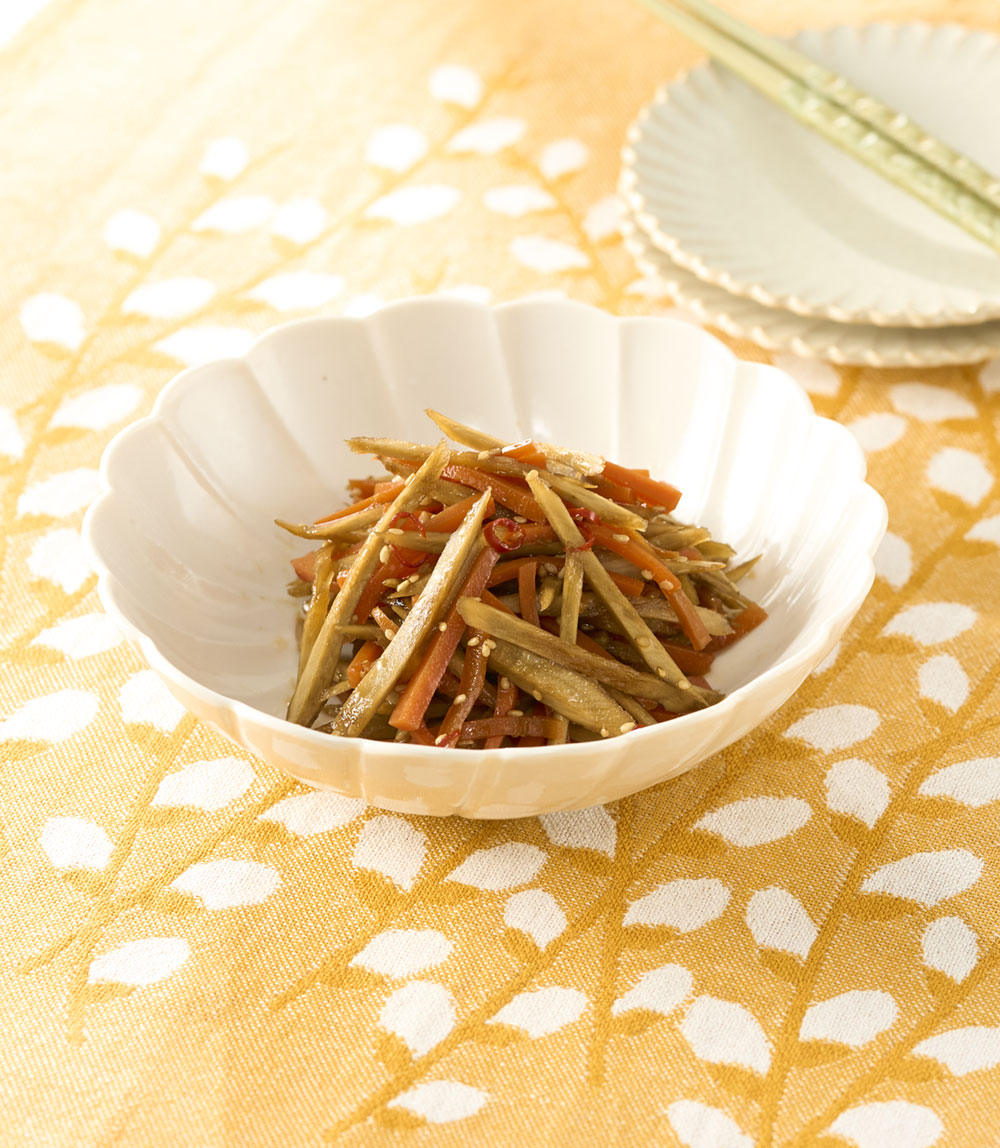 レンジできんぴらごぼう