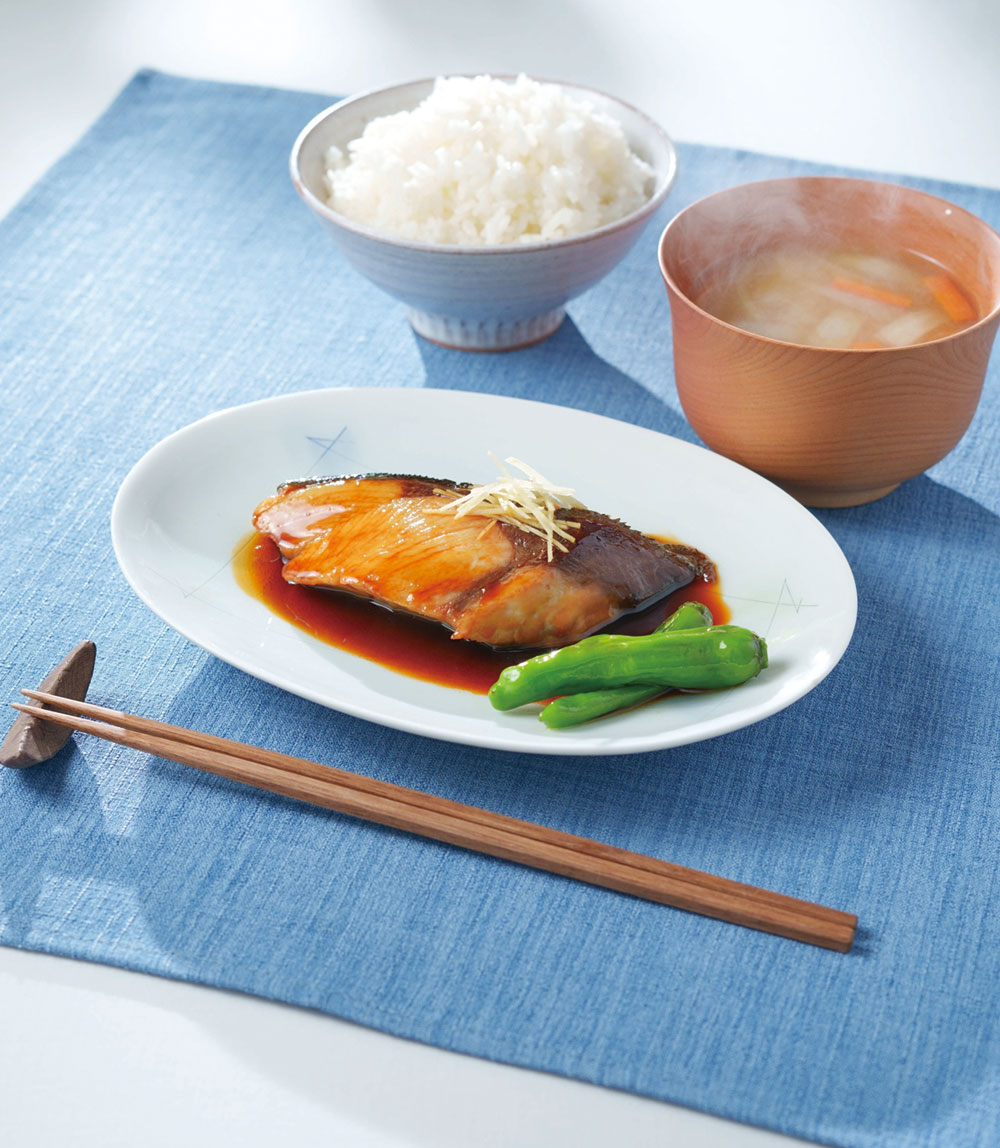 ぶりの照り焼き