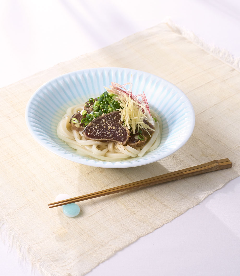 鰹のたたきのせうどん