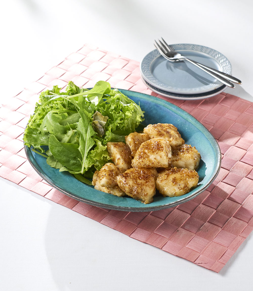 スイートマスタードチキン