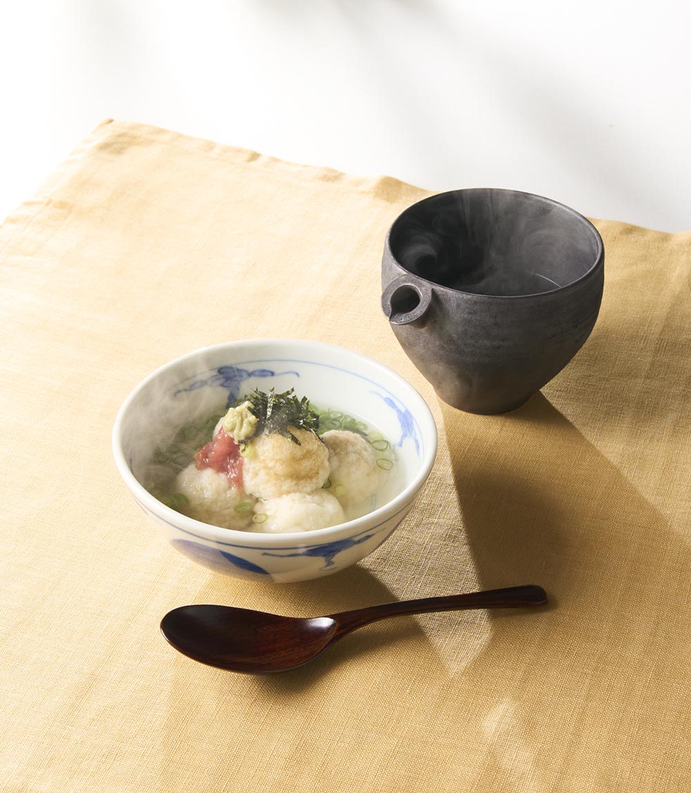 たこ焼きのだし茶漬け