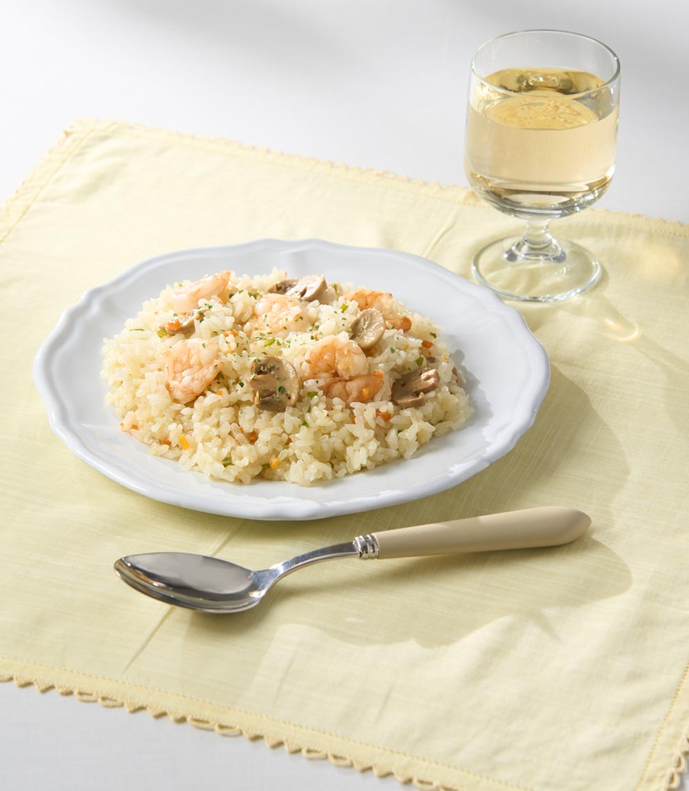 炊飯器で海老ピラフ