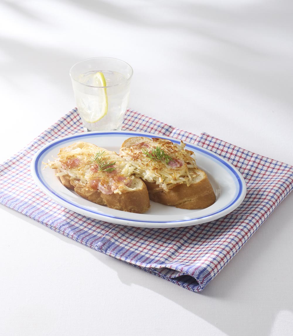 じゃがいもとチーズのカリカリパン