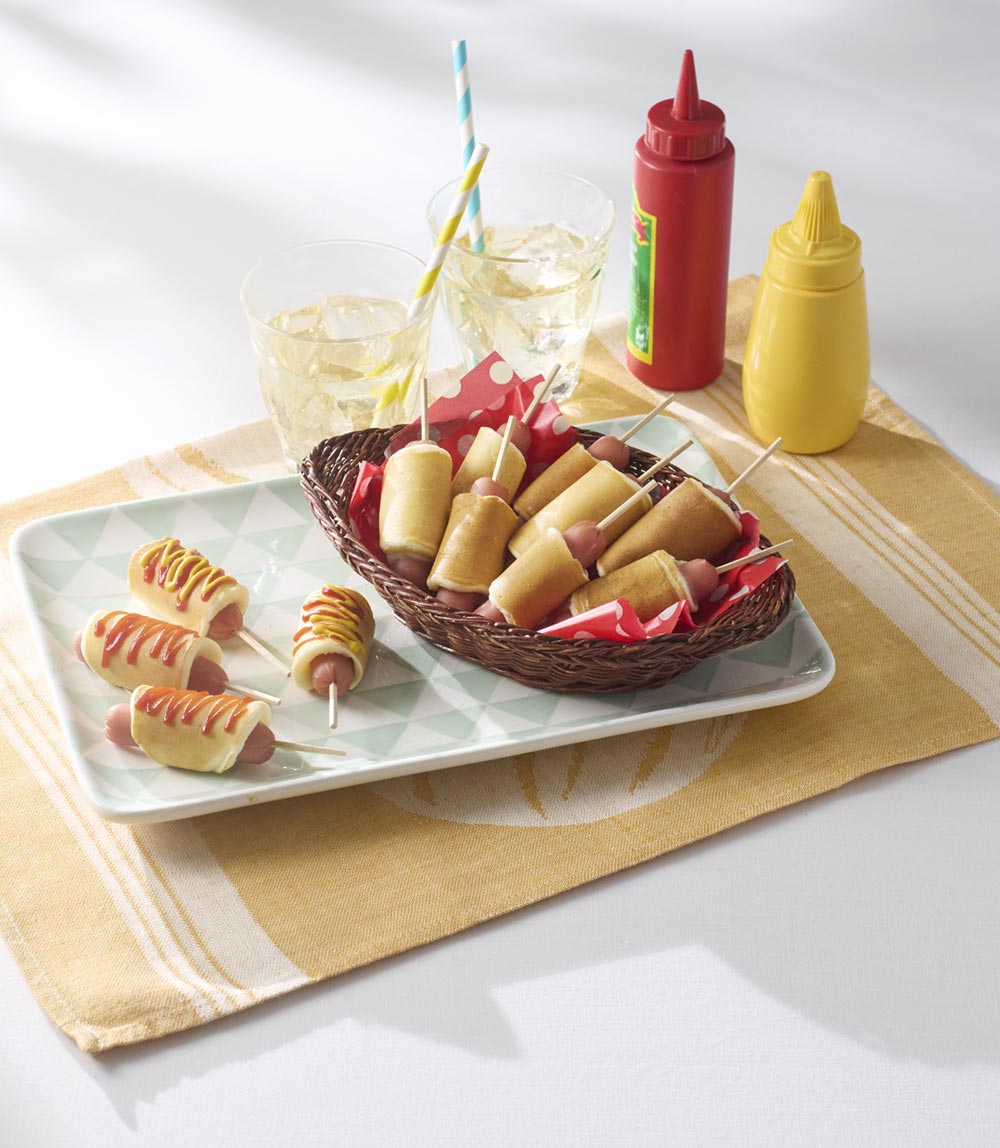 揚げないミニアメリカンドッグ