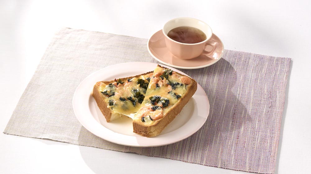 のり明太チーズトースト