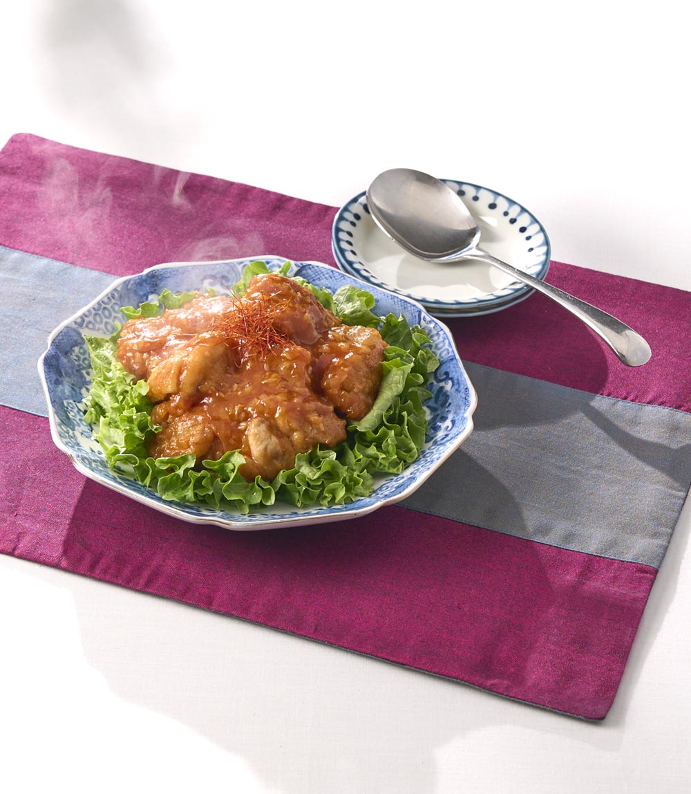 鶏のチリソース炒め