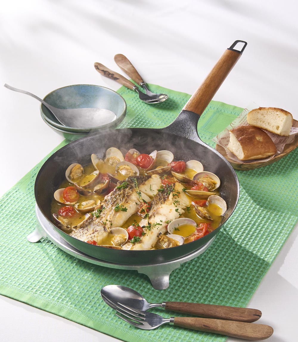 フライパンひとつでアクアパッツァ