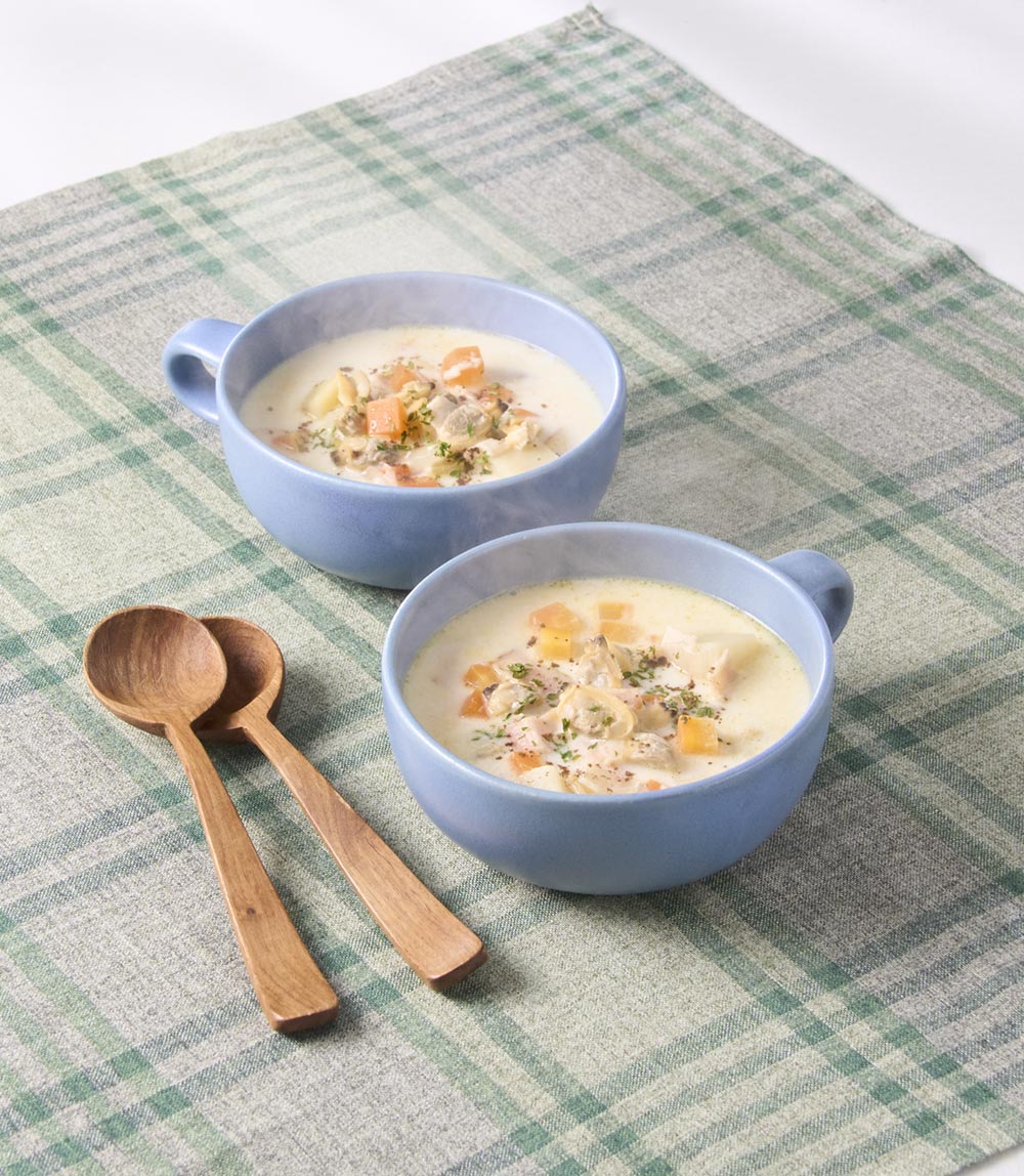 あさりのクラムチャウダー