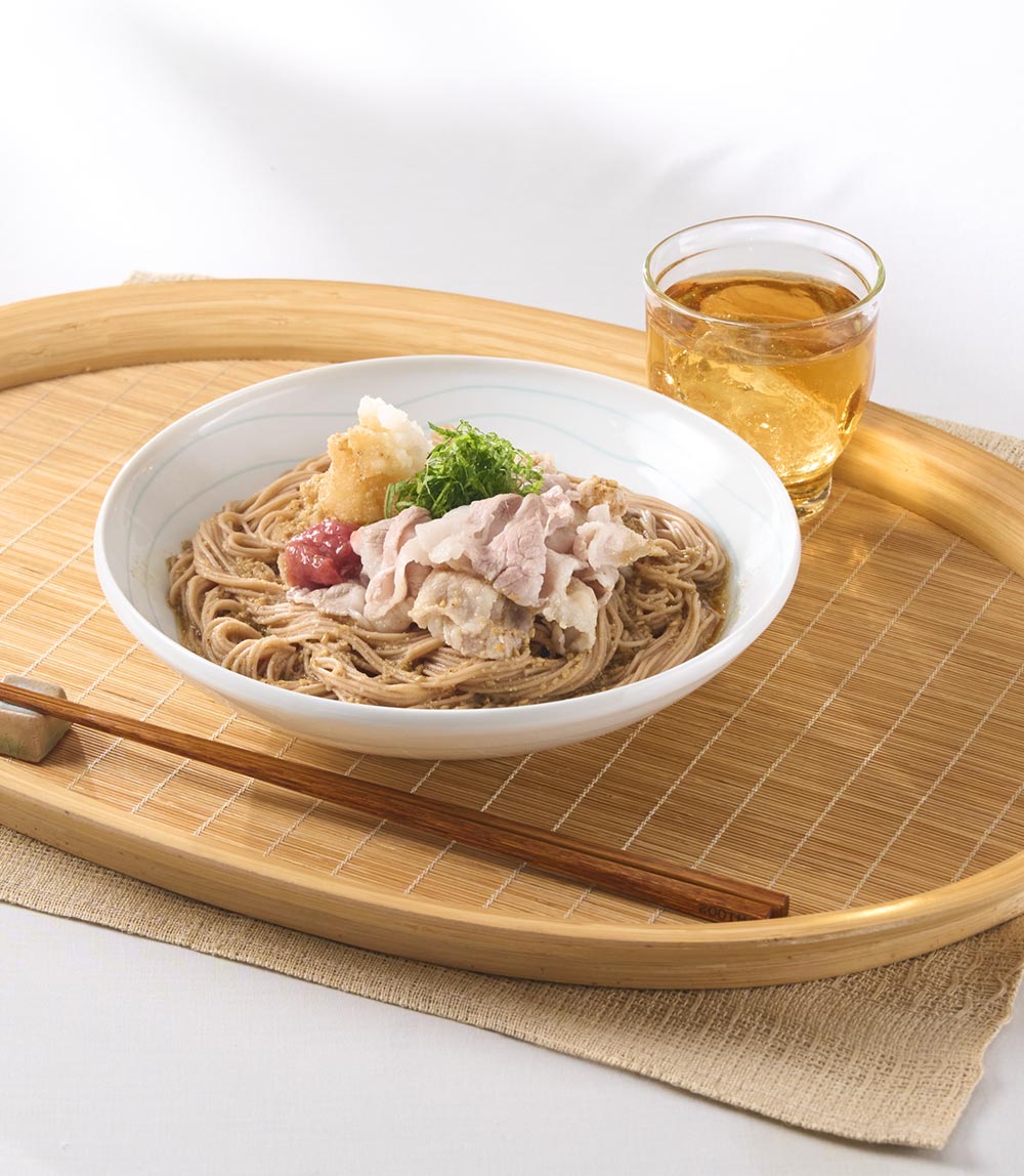 梅おろし冷しゃぶそうめん