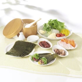 サラダ手巻き寿司