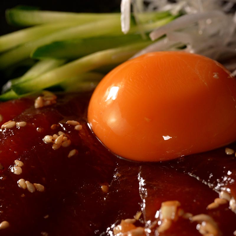 10分で渡韓完了！　まぐろのユッケ風丼