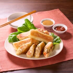 アレンジして変身！ シチュー＆春巻き