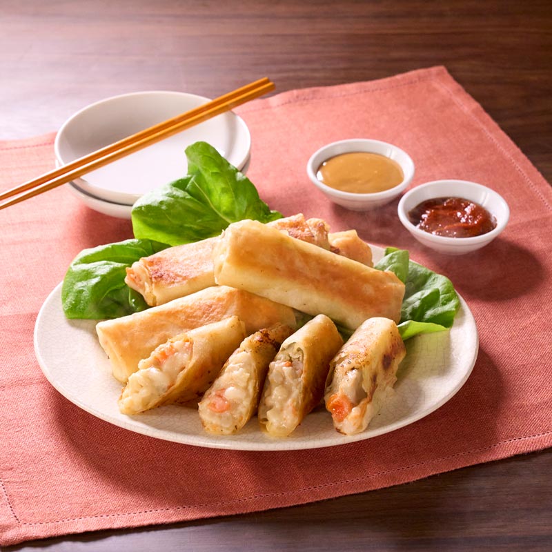 アレンジして変身！ シチュー＆春巻き