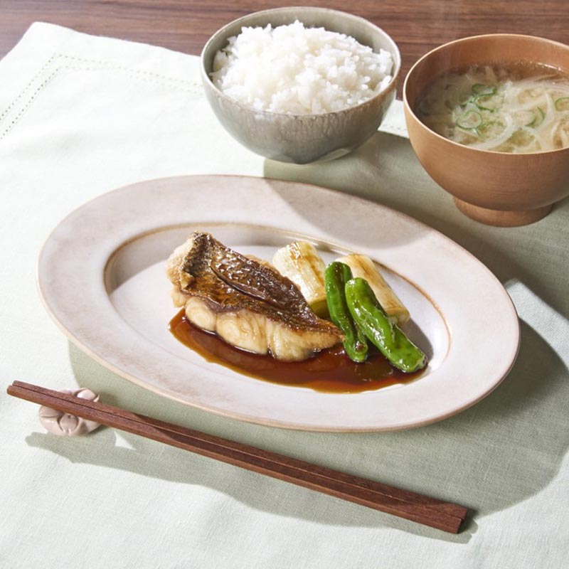 ふっくら甘辛 真鯛のはちみつ照り焼き